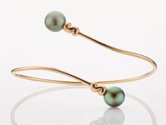 Tahitian Cultured Pearl Bangle