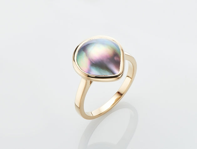 Cortez Rainbow Lipped Cultured Pearl  Ring