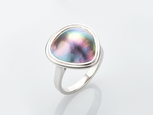 Cortez Rainbow Lipped Cultured Pearl Ring