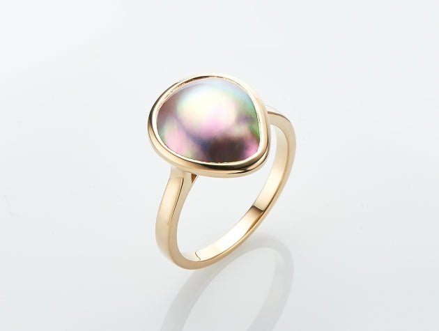 Cortez Rainbow Lipped Cultured Pearl Ring