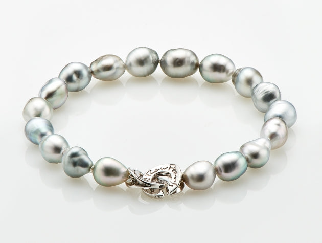 Tahitian Keshi Cultured Pearl Bracelet