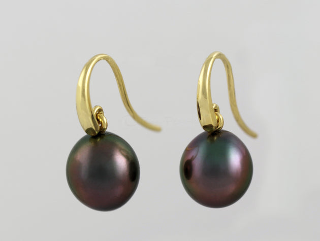 Tahitian Cultured Pearl Earrings