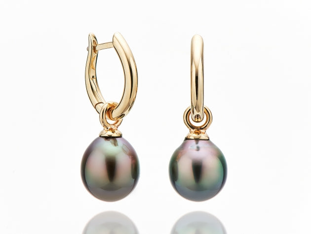 Tahitian Cultured Pearl Earrings