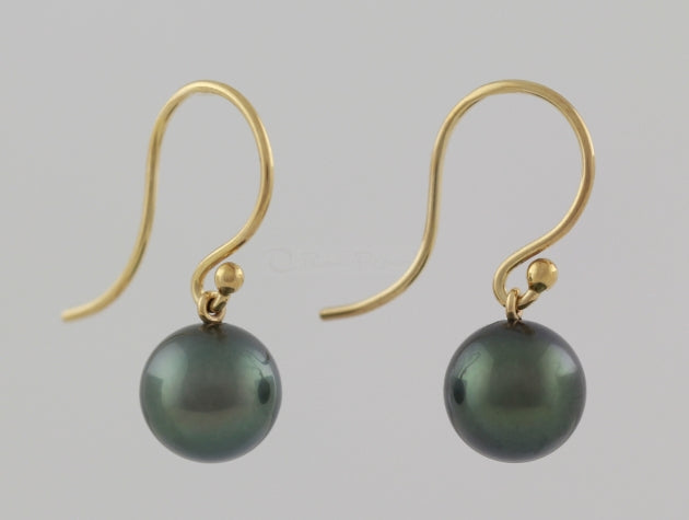 Tahitian Cultured Pearl Earrings