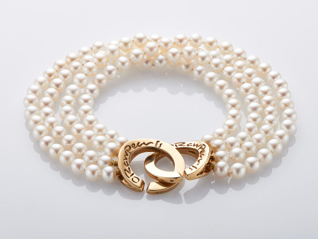 Freshwater Cultured Pearl Bracelet-#25130