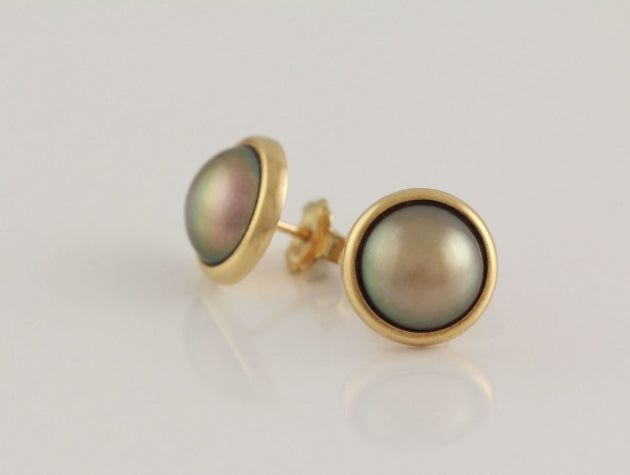Tahitian Cultured Pearl Earrings