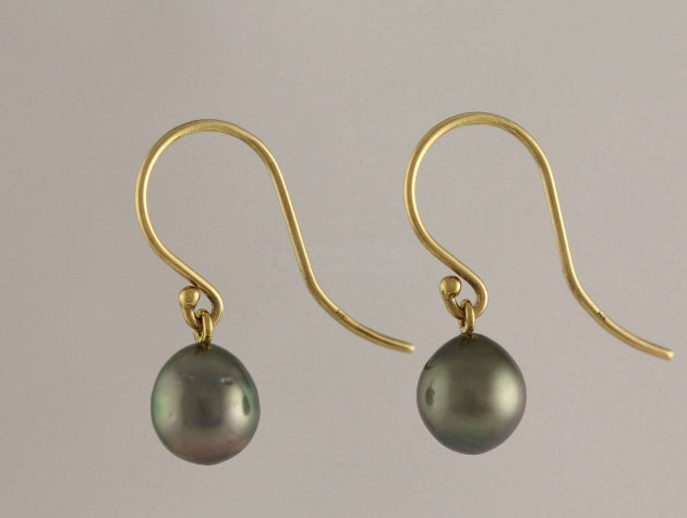 Tahitian Cultured Pearl Earrings