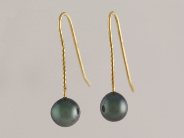 Tahitian Cultured Pearl Earrings