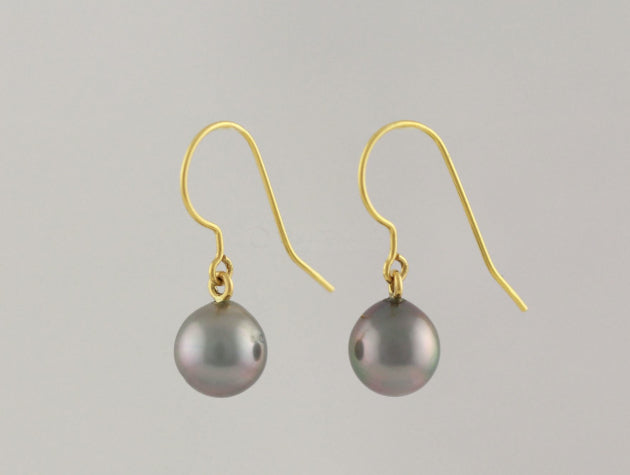 Tahitian Cultured Pearl Earrings
