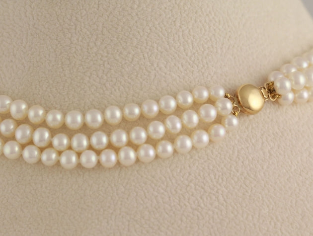 Freshwater Cultured Pearl Strand