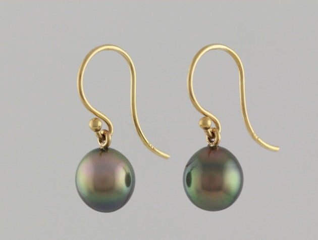 Tahitian Cultured Pearl Earrings