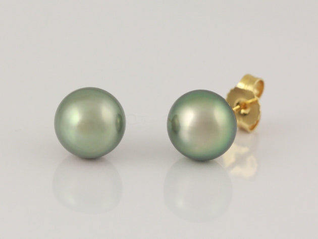 Tahitian Cultured Pearl Earrings