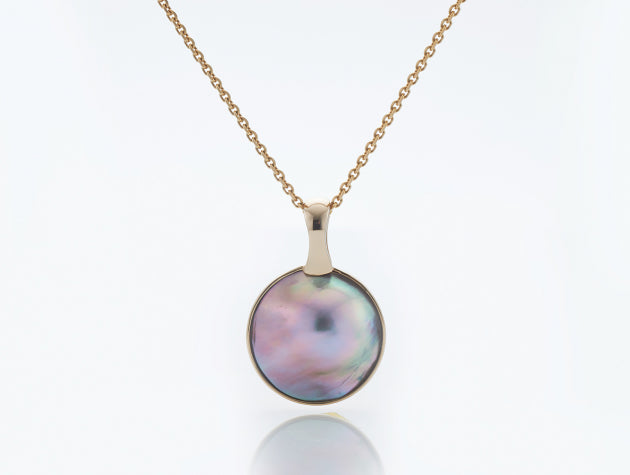 Cortez Rainbow Lipped Cultured Pearl Pendant