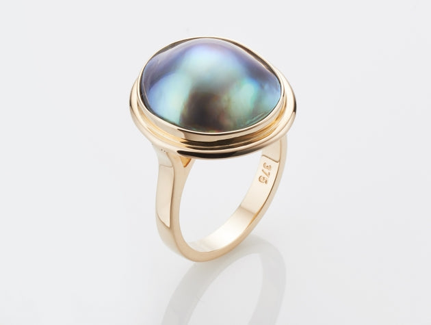Cortez Rainbow Lipped Cultured Pearl Ring