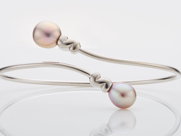Freshwater Cultured Pearl Bangle