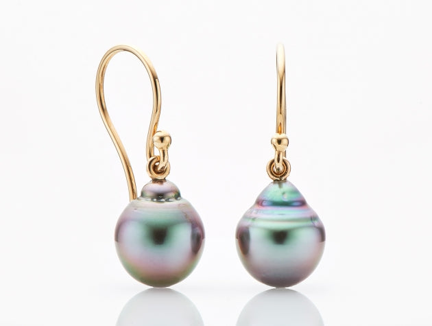 Tahitian Cultured Pearl Earrings