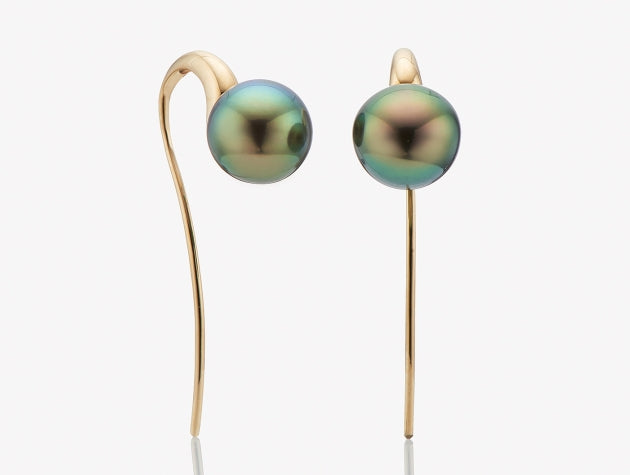 Tahitian Cultured Pearl Earrings
