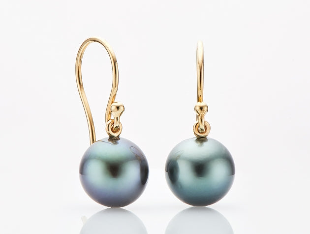Tahitian Cultured Pearl Earrings