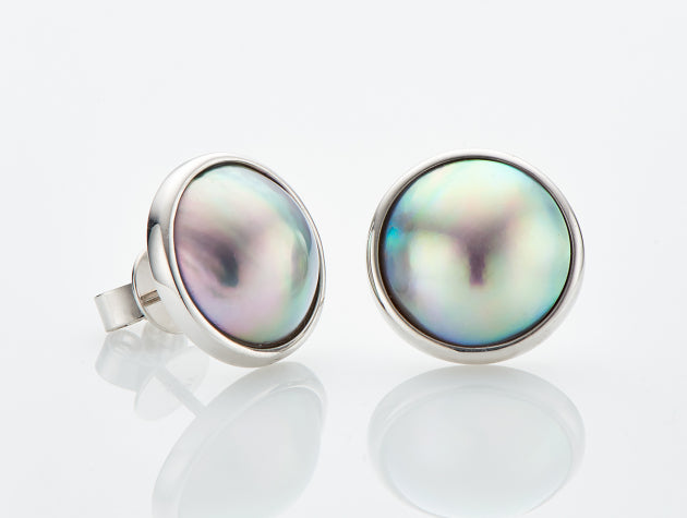 Cortez Rainbow Lipped Cultured Pearl Earrings